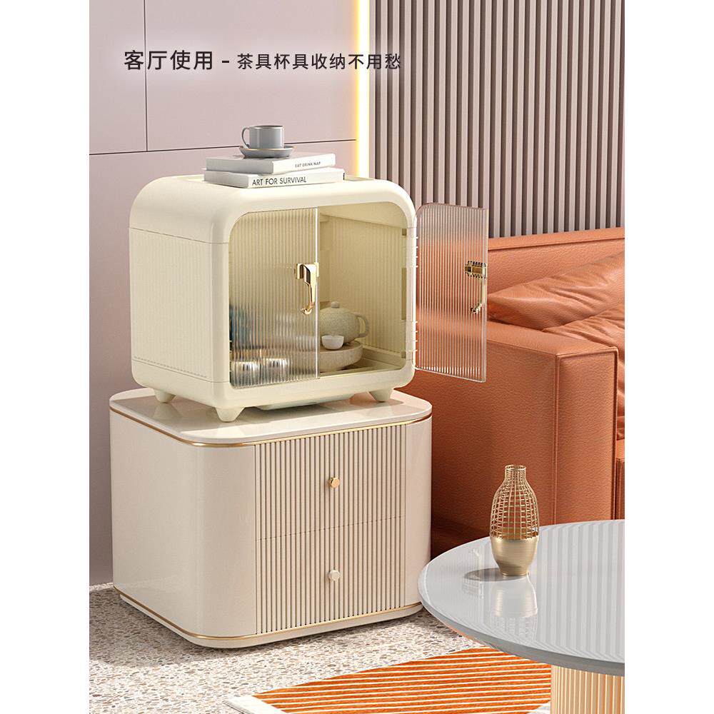 婴儿奶瓶收纳盒婴儿餐具收纳盒辅食工具收纳盒水杯茶杯排水管防尘