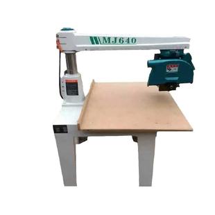 广东木工机械手拉锯万向摇臂锯开料机械MJ640精密手工锯床