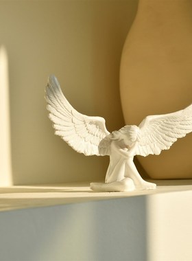 欧式天使女c神雕像树脂工艺品四季女神雕塑自由女神桌面客厅摆件