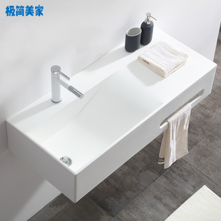 家用洗Q脸池阳台迷你洗手 卫生间洗手盆小户型洗脸盆柜组合挂墙式