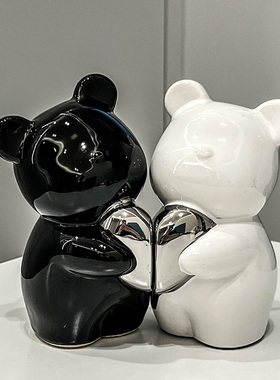 北欧简约现代可爱创意摆件家居样板房客厅办公室S桌面软装饰品摆