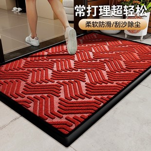 家用门口脚垫耐脏防滑玄关脚垫门外蹭脚 轻奢入户门地垫20l25新款