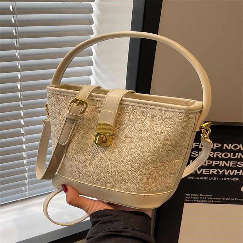 包包女士2024新款潮高级感时尚斜挎包百搭夏季爆款单肩手提水桶包