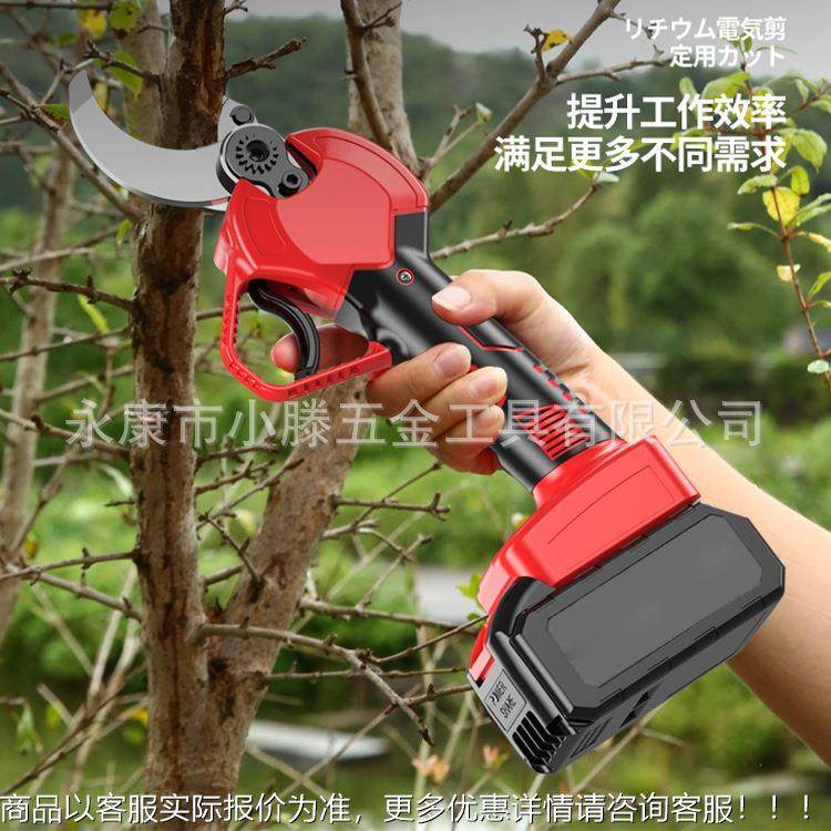 锂10厂电修枝剪充果电式电剪刀电动树剪枝器强力工花艺剪刀剪枝,鲜花速递/花卉仿真/绿植园艺,剪刀,淘宝优惠券,粉丝福利购,淘宝优惠卷