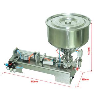 500ml膏体液体两用灌装 300ml 机 机100ml250ml 单头膏体灌装