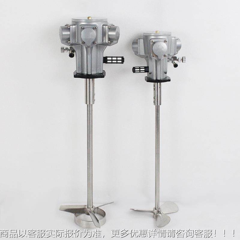 防气动风动罐马达搅爆拌升AMN2/4/6降机立式吨桶搅锈拌加热全不钢