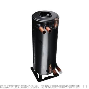 器拓球空气能管204CS120式 换热热器1高2匹效罐蒸发器壳热泵水冷热