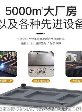 电子地磅吨5吨qhy-2厚5m面板物流工业加强型小型地3磅称重m电加子