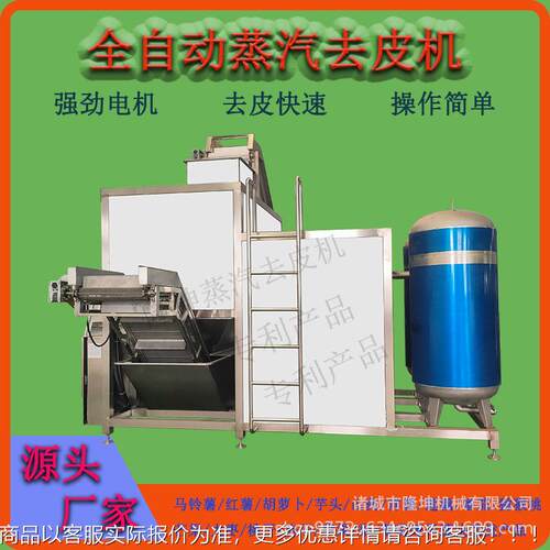 大型马铃薯TOX去皮机全自动品加工设 食理备 纯物去皮速度快不伤