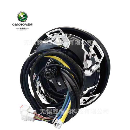 10寸3500WP5代QSMOTOR全顺电机V5高性能瓦片高速电摩电动车电机