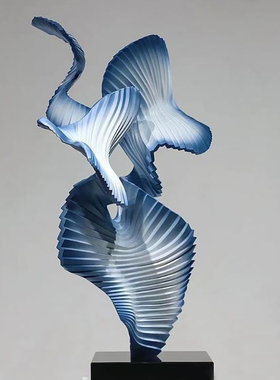 3d打印酒店大堂入户玄关客厅雕塑B摆件大型建模定制家居落地雕塑