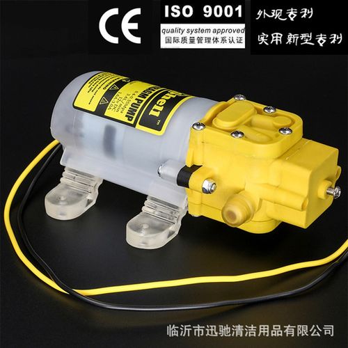 背负式电动喷雾器隔膜水泵内回流(无压力开关T)微型隔膜增压泵