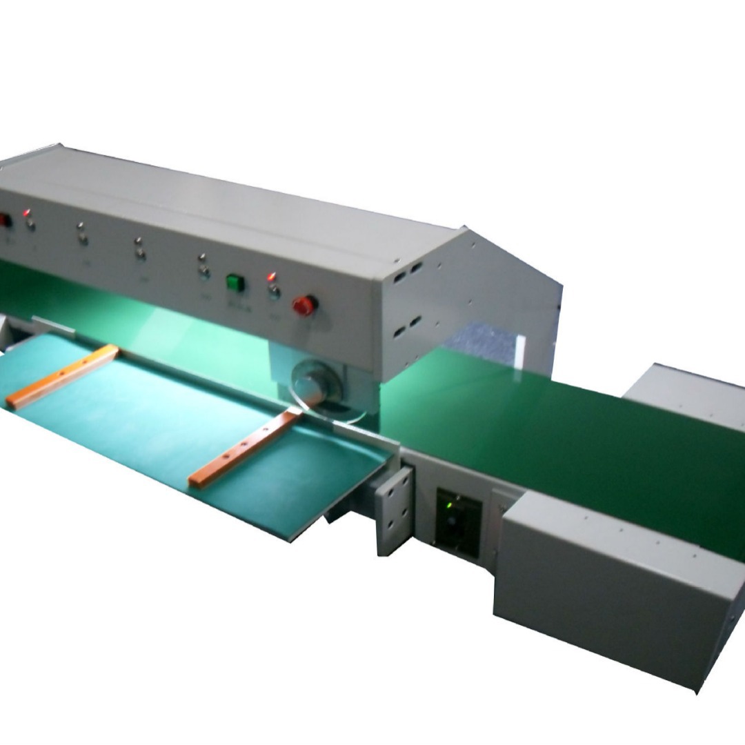 含传送带的分板机 电路板分板机 带自动输送带PCB分板机