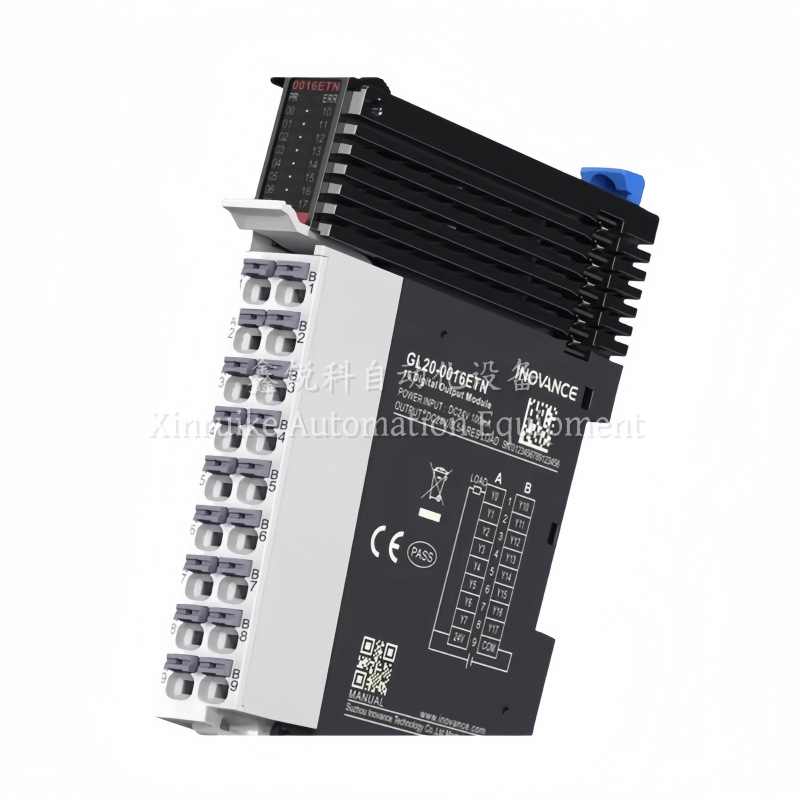 汇川 GL20刀片式PLC扩展模块16点DI/DO/模拟量/热电偶 微秒级响应