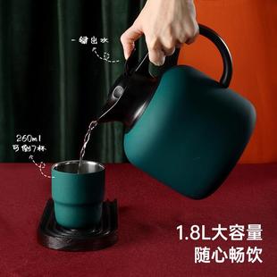 316不锈钢保温水壶家用暖水瓶套装 轻奢颜值款 乔迁送礼复古风陪嫁