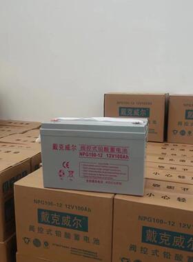 戴克威尔铅酸免维护蓄电池NPG100-12 17AH25AH38AH65AH100AH120AH