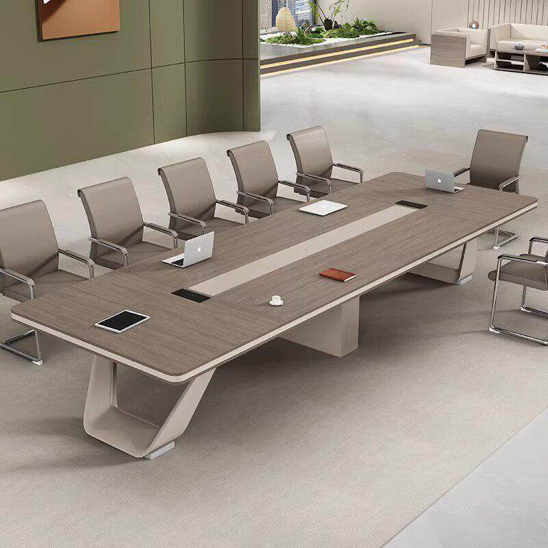 会议桌培训办公家俱板式长方形桌办公室大型简约现代洽谈桌椅组合,商业/办公家具,会议桌,淘宝优惠券,粉丝福利购,淘宝优惠卷