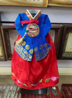 朝鲜族韩服造型摆件红酒瓶韩式男韩服女韩服家居摆设饭店用