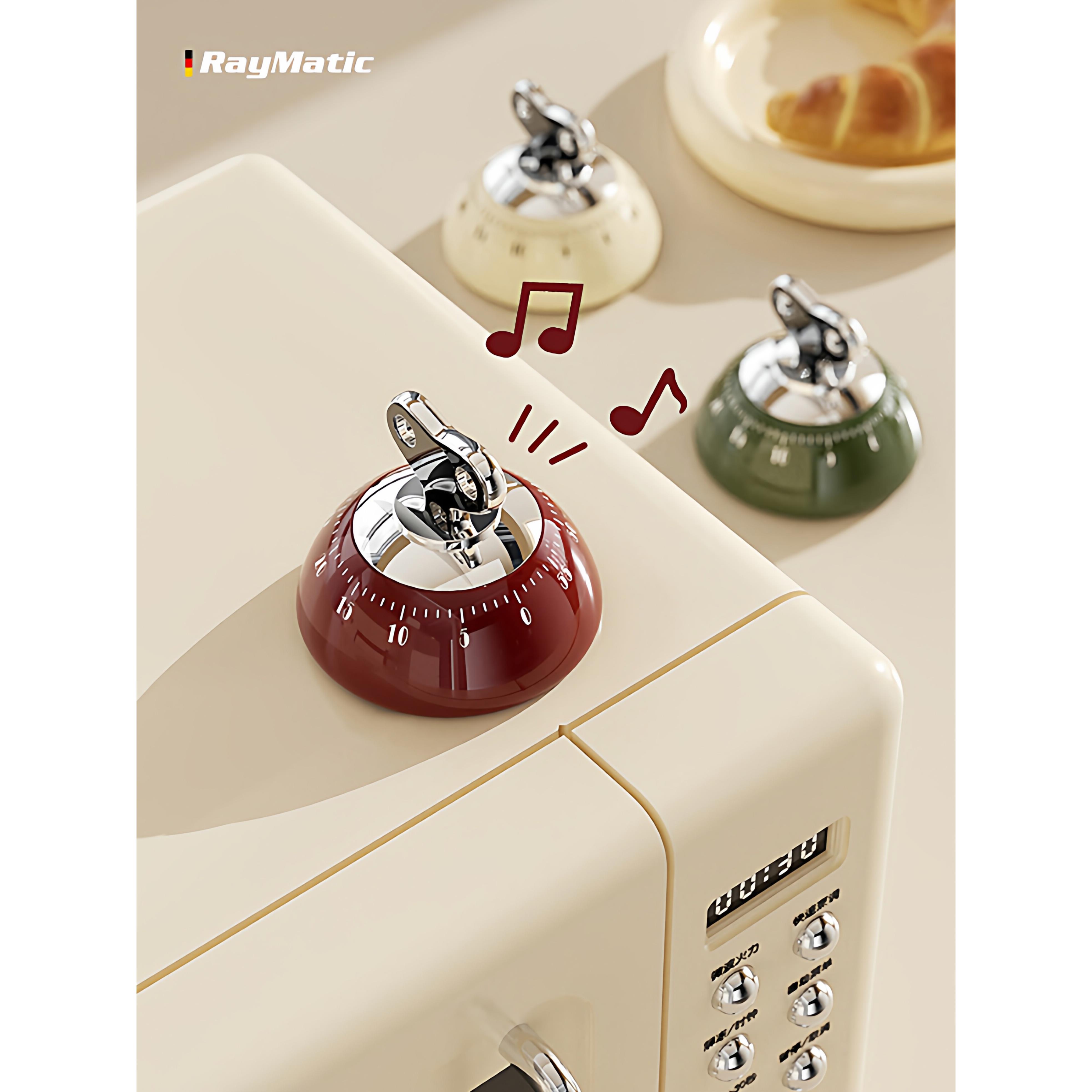 计时器厨房提醒器机械磁吸做饭闹钟定时器大声音可视化时间管理器
