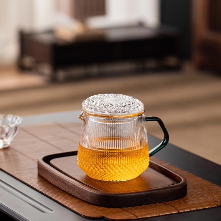 品一恒泡茶壶家用套装过滤花茶壶耐高温泡茶器玻璃分茶公道杯加厚
