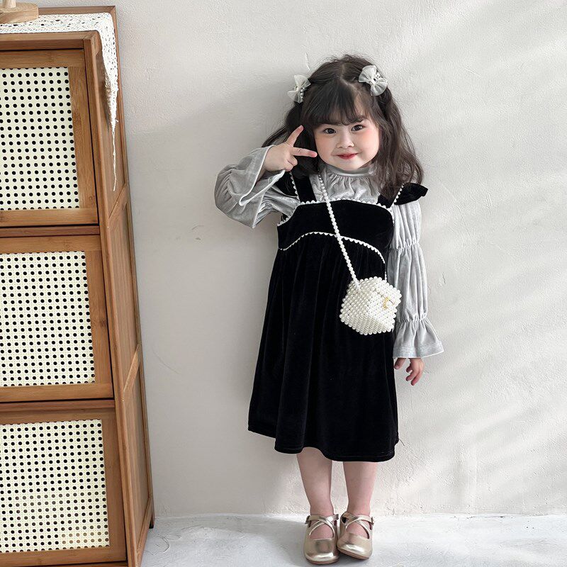 立方体珍珠儿童公主包包美丽可爱女童外出小包休闲宝宝迷你斜挎包