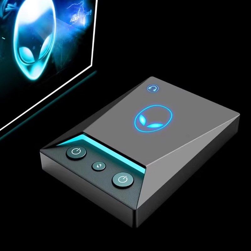 电脑桌面开关网吧网咖电竞馆酒店开机键发光台式机外置延长线按钮