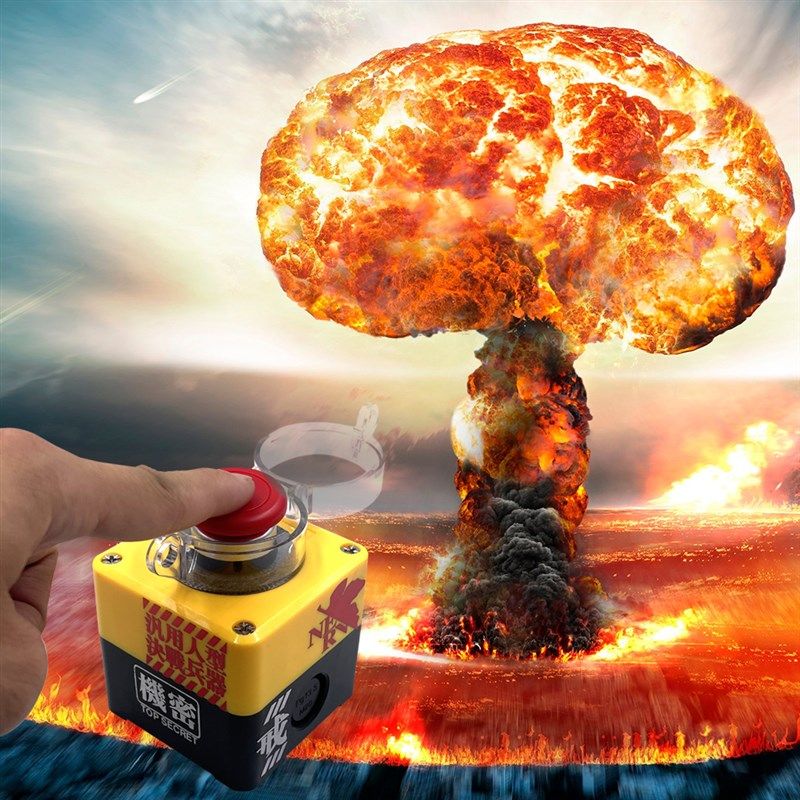 电脑桌面开关按钮无线开机电脑启动按键DIY个性外置开机重大决策