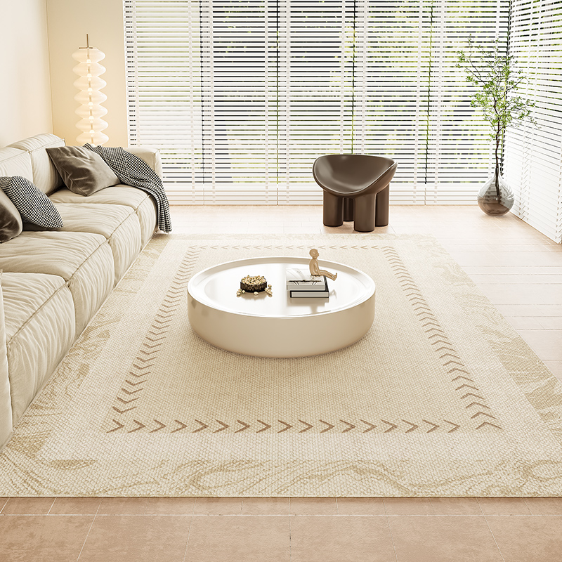 客厅地毯b茶几毯卧室地垫家用免洗沙发床边高级轻奢房间天津武清