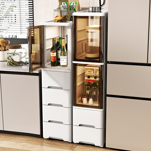 储物柜浴室厨房收纳柜 36CM夹缝置物架客厅卧室家用窄缝抽屉式