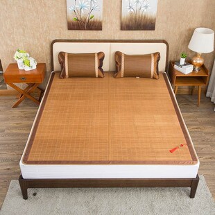 凉席竹席无毛刺藤编夏天冰凉席w子2米x2米夏P季大床竹藤双面席订