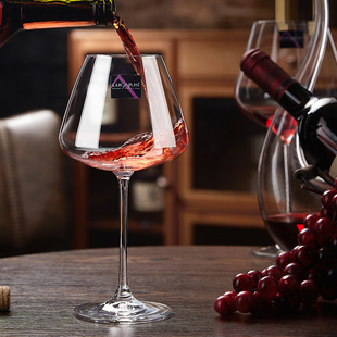 OCEAN泰国Lucaris进口水晶红酒杯高脚杯大号葡萄酒杯香槟杯酒杯子