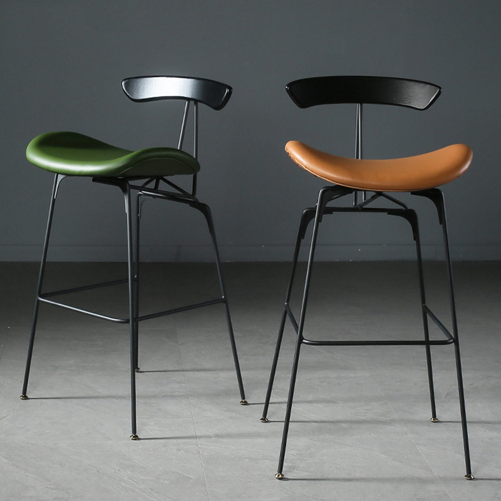 铁艺吧台椅子北欧金属工业风蚂蚁椅酒吧咖啡店休闲会所高脚凳