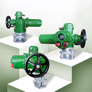 直行程执行器角行程配电动支架DZW+VE智能控制LED显示窗