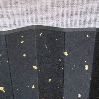 备用绢布扇面10寸n15方绫娟白红黑黄色空白洒金熟性书画折扇