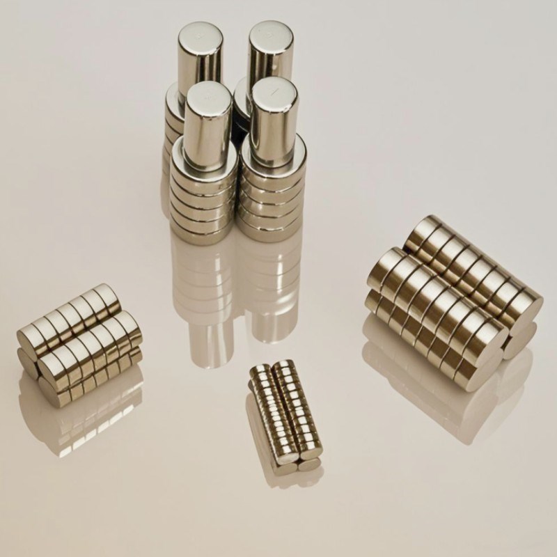 n35圆形强磁10*l2mm钕铁硼磁钉磁铁圆柱磁棒8*20mm磁片6x2mm吸铁