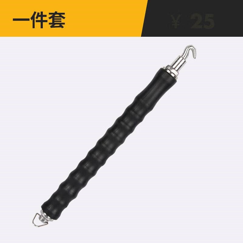 自动扎钢筋钢筋工扎钩子捆扎机手动扎丝绑丝勾钢筋钩不锈钢1件套