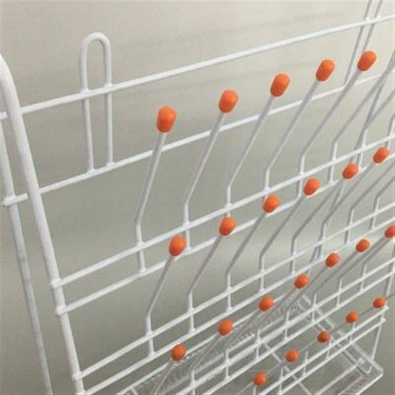 滴水单面架架晾干架沥水三角瓶烧杯W2位玻璃架试管实验室晾干。