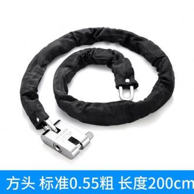 加粗加长链条锁家用锁防剪防盗车锁电动车自行车锁铁链子玻璃门锁