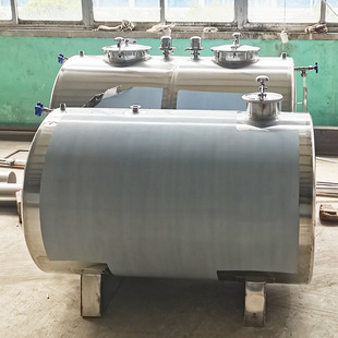 厂家定制白钢桶 不锈钢卧式密封发酵桶 双层保温罐 尺寸定做加工