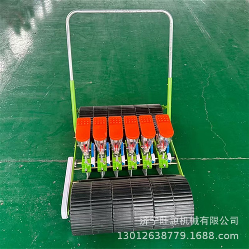 多功能蔬菜播种机 白菜芹菜精播机 农用手推式播种机