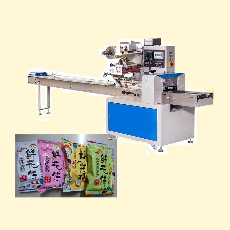 喜饼包装机定制 枕式绿豆爽包装机 自动食品包装机可充氮气