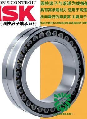 NSK高速双列圆柱滚子机床主轴轴承NN3008 NN3009 NN3010 NN3011P4