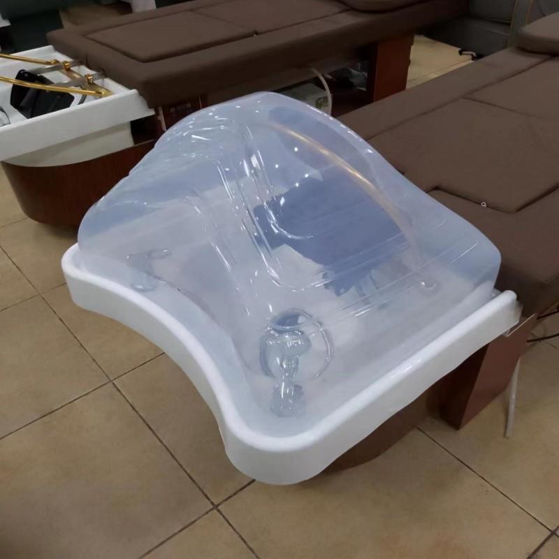 理发店洗发盆熏蒸盖洗发床配件枕头熏蒸罐洗发床洗发盆熏蒸盖