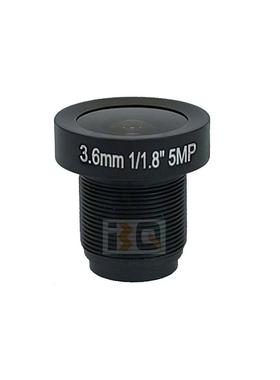 4K高清镜头1/ 1.8英寸M12接口3.6Mm6Mm12Mm16Mm25Mm工业相机M12镜头广角长焦800万像素5Mp