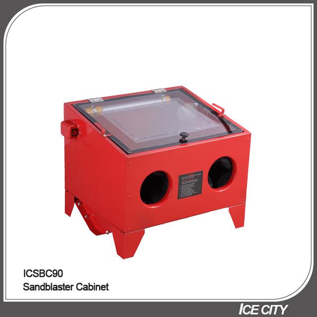 桌面式喷砂机小型高压家用迷你除锈翻新小形90喷沙除锈机设备机器