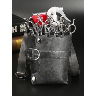 美发剪刀包发型师专用工具包斜挎剪子包个性剪发包宠物师剪发腰包