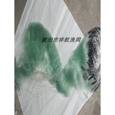 福建绿铁丝网渔网塑料软浮子夹吊坠铅滴高2.6米厘米50.3米层网丝