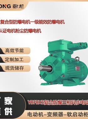 YBFB5复合型防爆电机一级能效防爆电机ATEX认证电机粉尘防爆电机