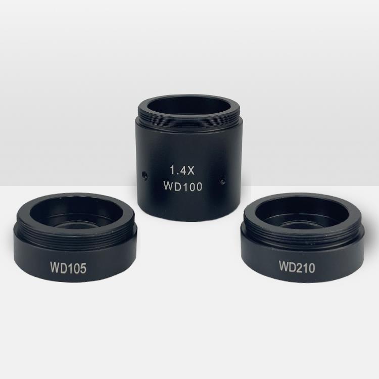 高品高清电子显微镜物镜 0.5X/1X/1.4X倍率 减倍增倍多种规格 光