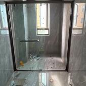 淋浴房玻璃隔断浴室家庭浴室浴室浴室屏风淋浴房弧形简约浴室玻璃